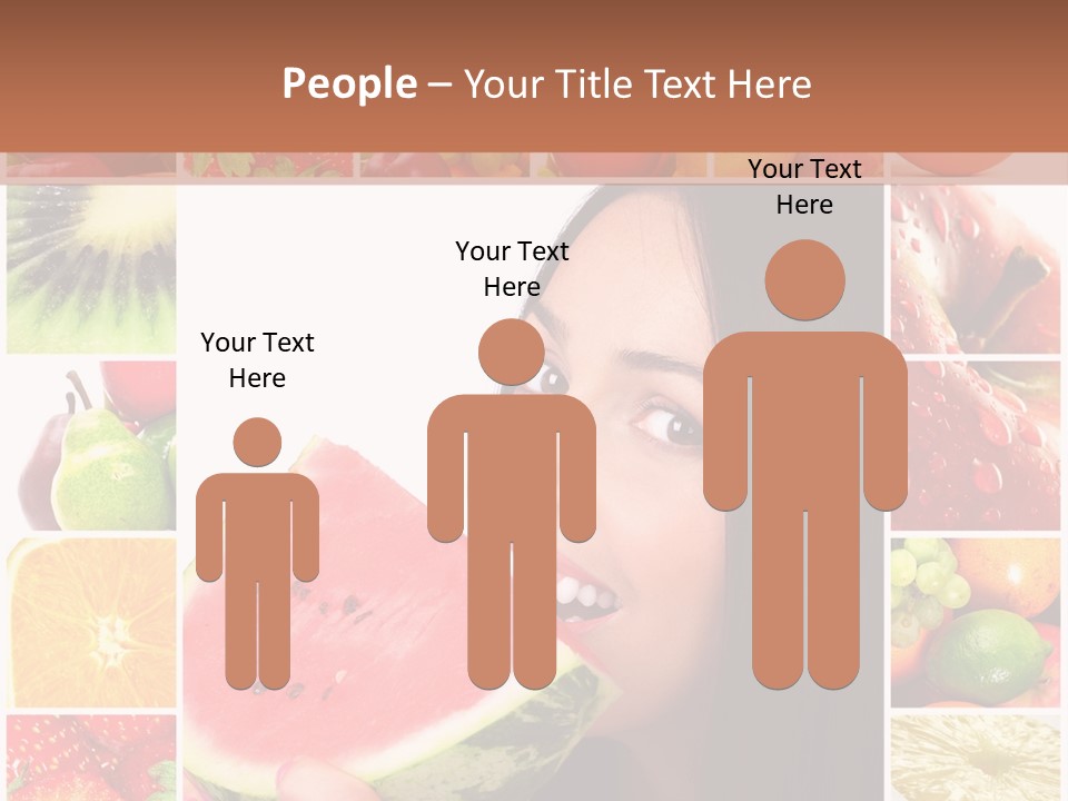 Health Banana Diet PowerPoint Template