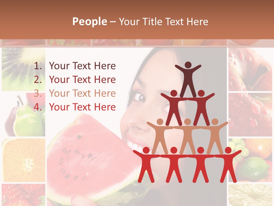 Health Banana Diet PowerPoint Template