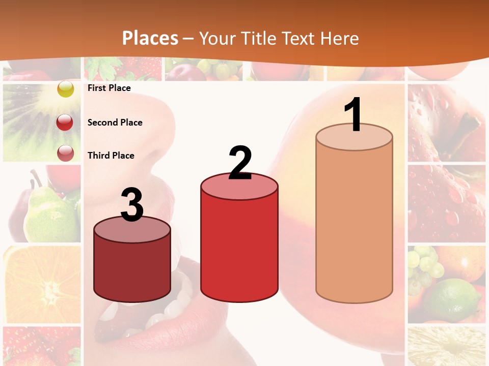 Background Pretty Banana PowerPoint Template