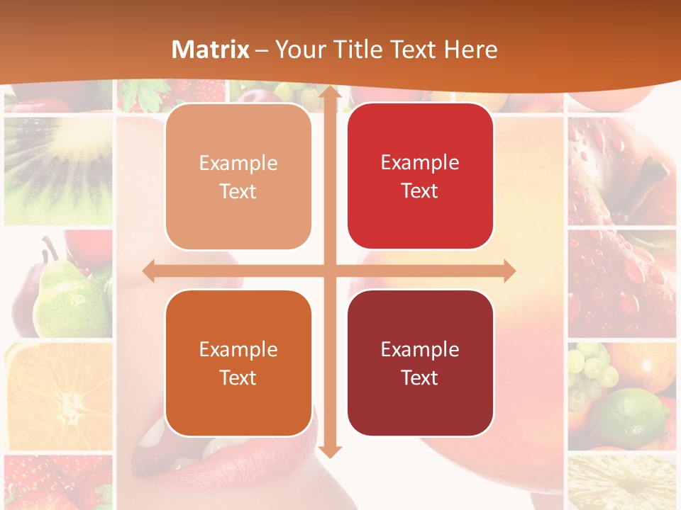 Background Pretty Banana PowerPoint Template