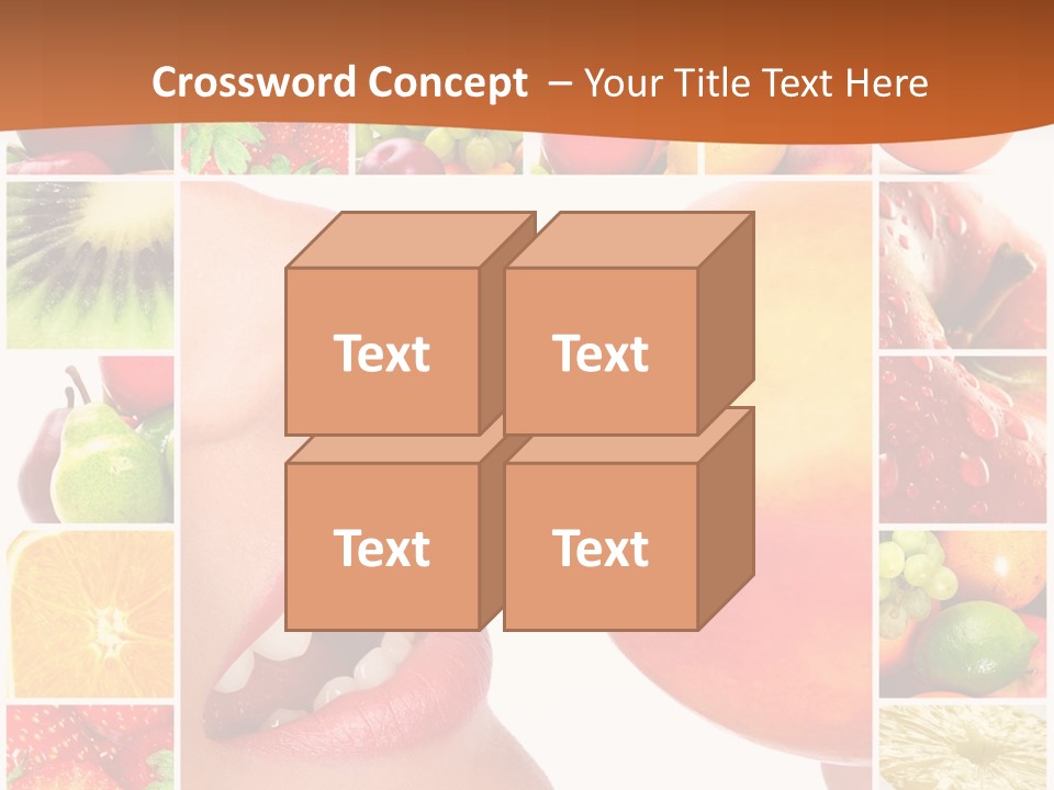 Background Pretty Banana PowerPoint Template