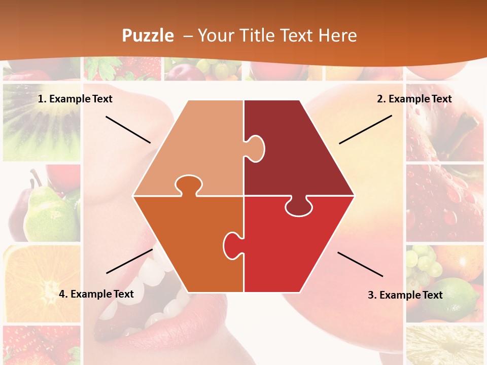 Background Pretty Banana PowerPoint Template