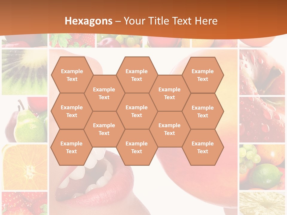 Background Pretty Banana PowerPoint Template