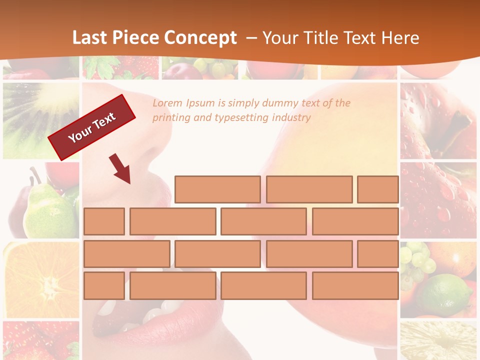 Background Pretty Banana PowerPoint Template