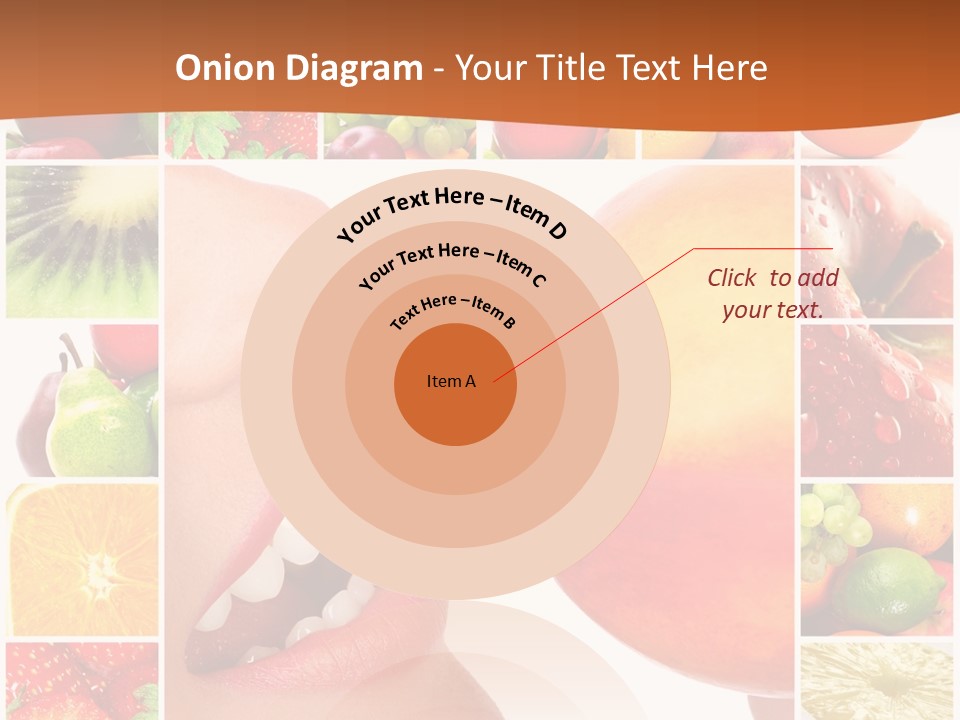 Background Pretty Banana PowerPoint Template