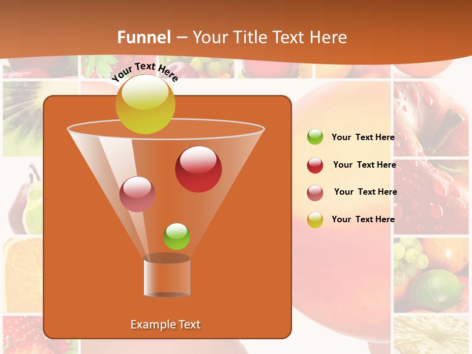 Background Pretty Banana PowerPoint Template
