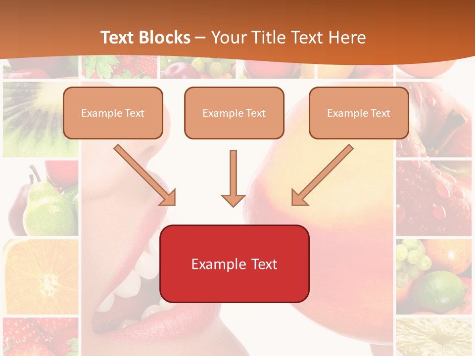 Background Pretty Banana PowerPoint Template