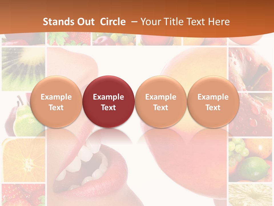 Background Pretty Banana PowerPoint Template