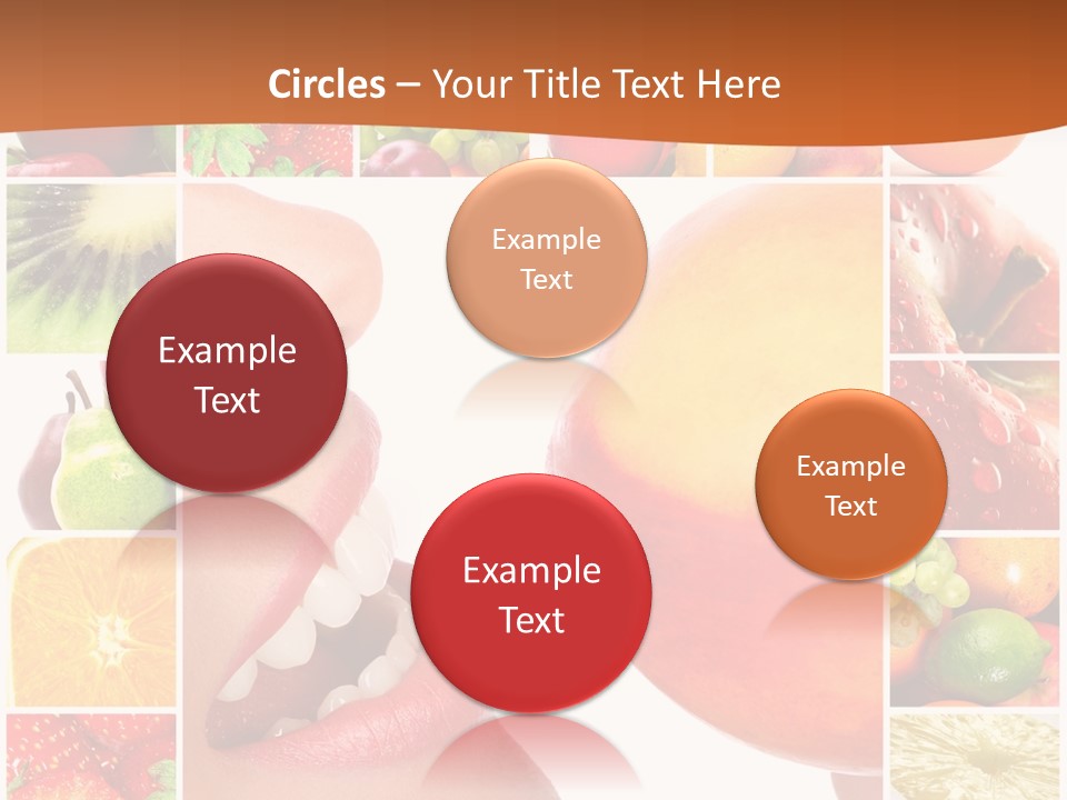 Background Pretty Banana PowerPoint Template