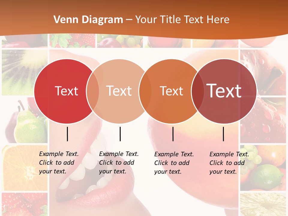 Background Pretty Banana PowerPoint Template