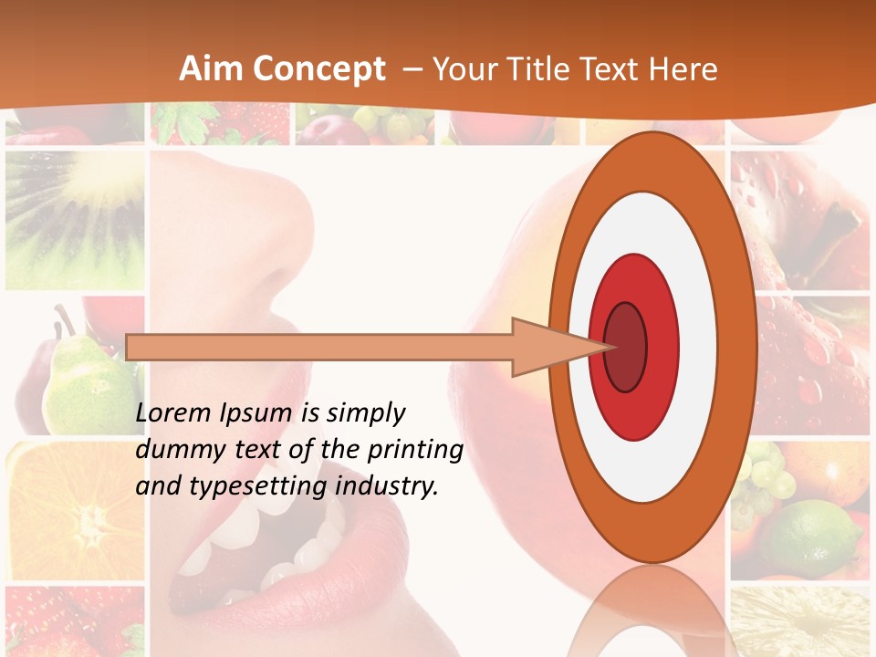 Background Pretty Banana PowerPoint Template