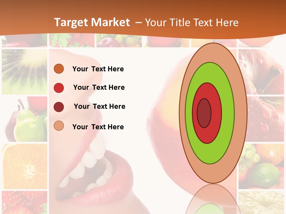 Background Pretty Banana PowerPoint Template