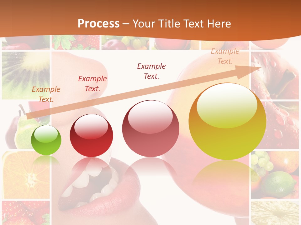 Background Pretty Banana PowerPoint Template