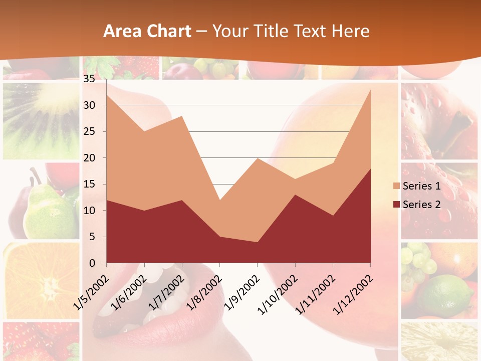 Background Pretty Banana PowerPoint Template