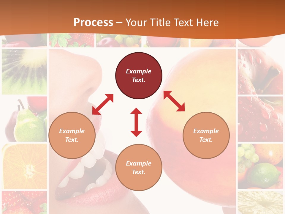 Background Pretty Banana PowerPoint Template