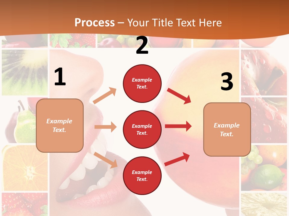 Background Pretty Banana PowerPoint Template