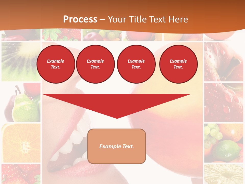 Background Pretty Banana PowerPoint Template