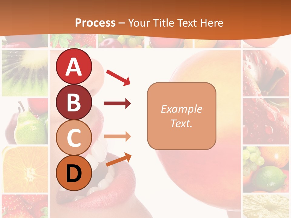 Background Pretty Banana PowerPoint Template