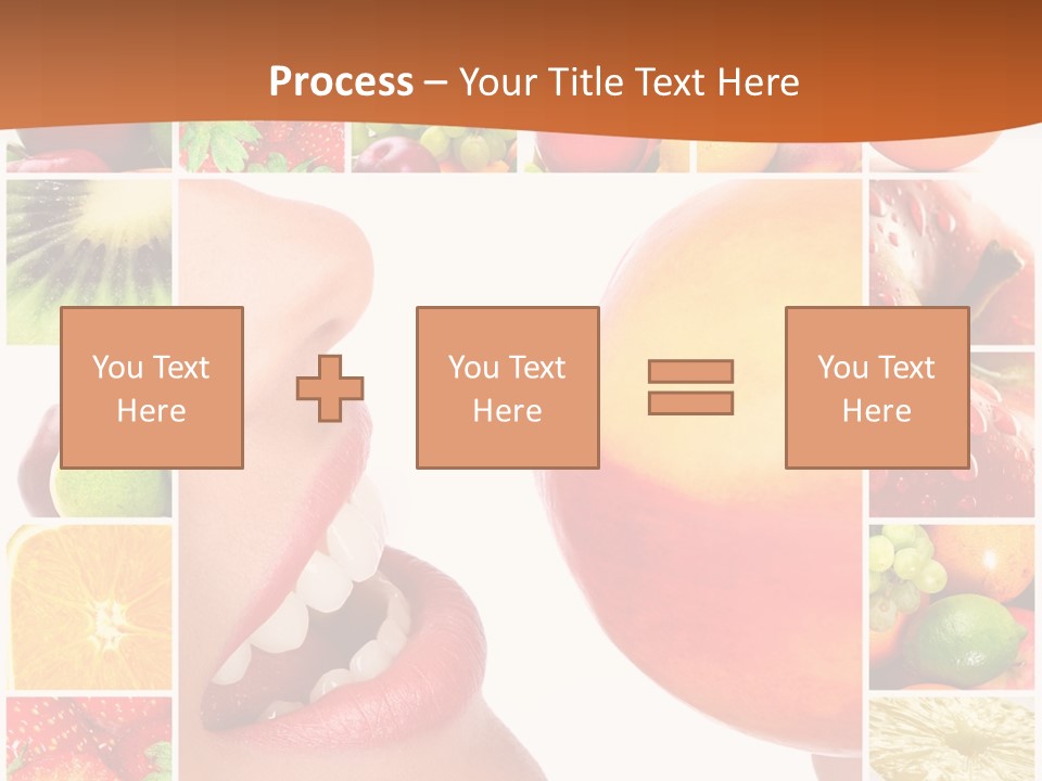 Background Pretty Banana PowerPoint Template