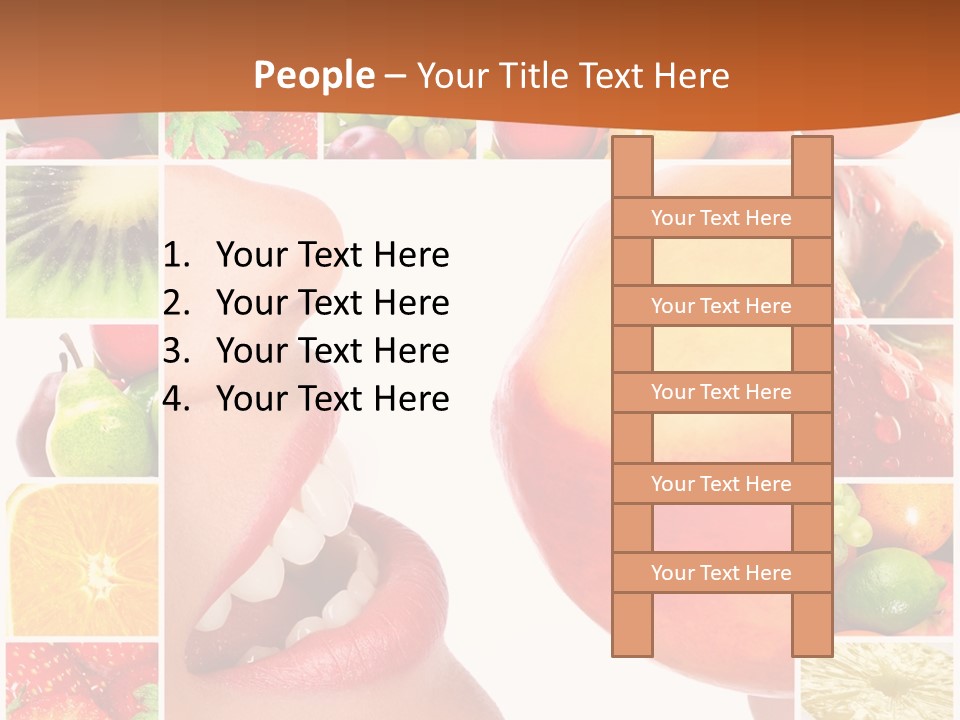 Background Pretty Banana PowerPoint Template