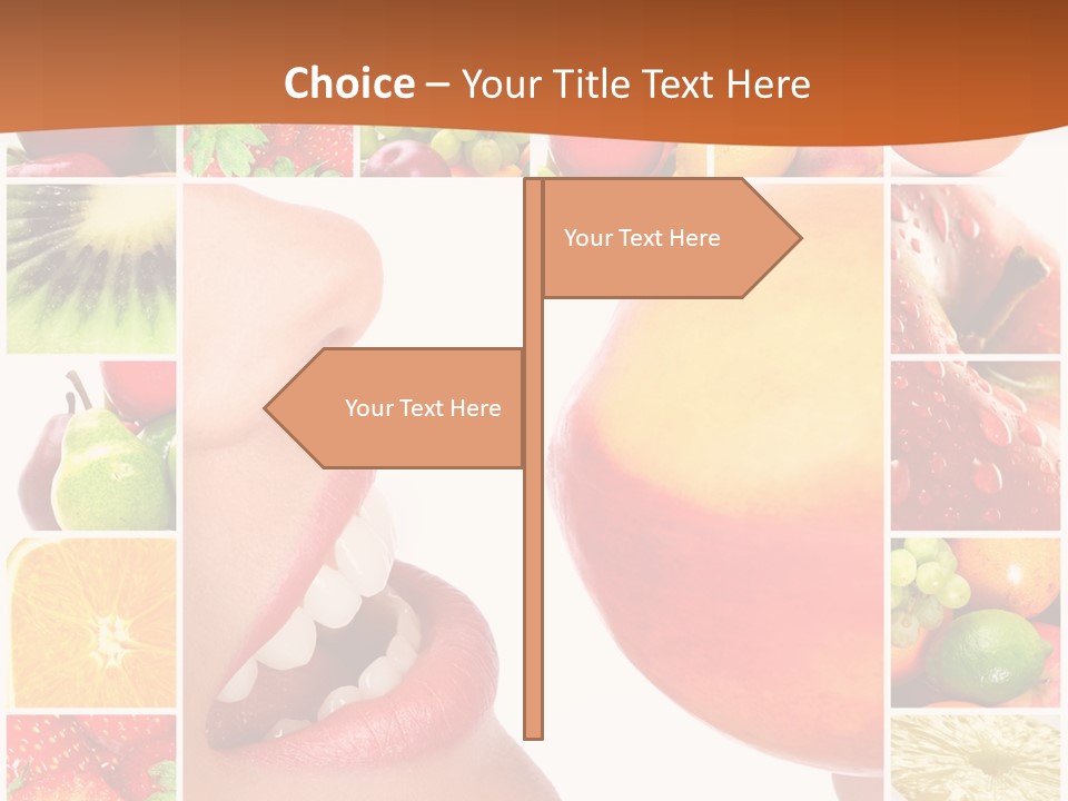 Background Pretty Banana PowerPoint Template