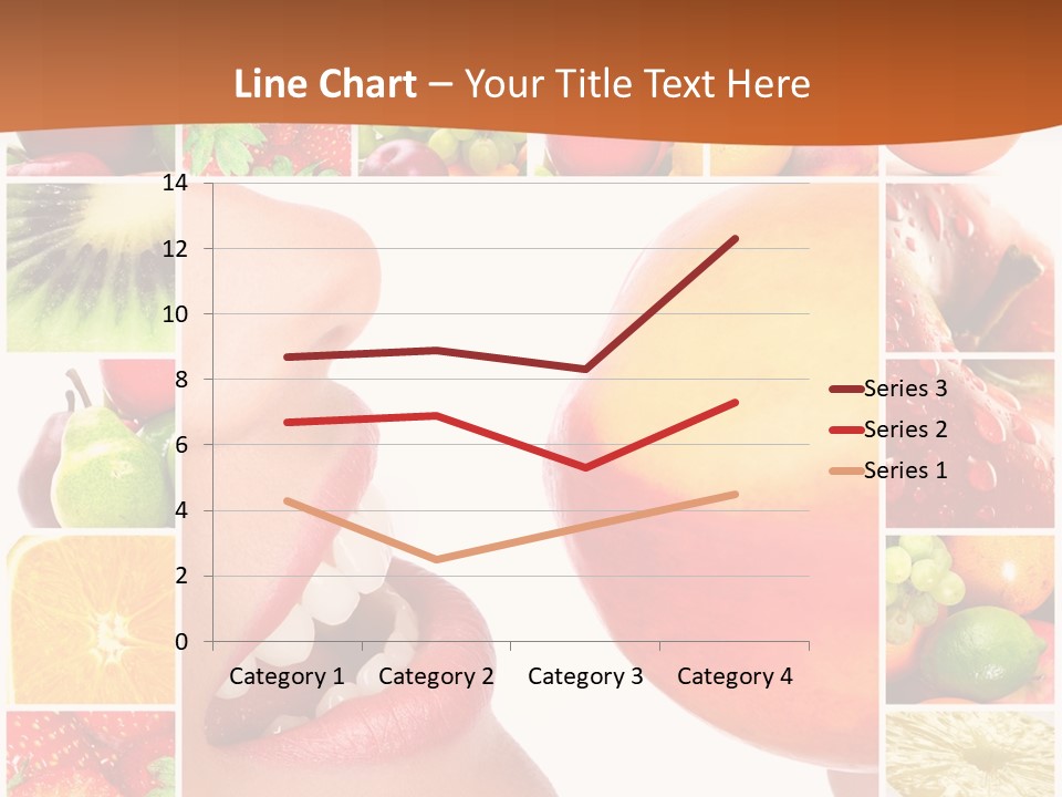Background Pretty Banana PowerPoint Template