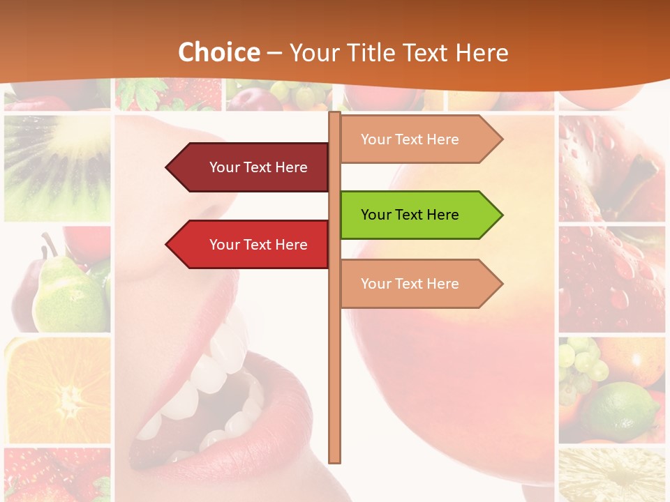 Background Pretty Banana PowerPoint Template