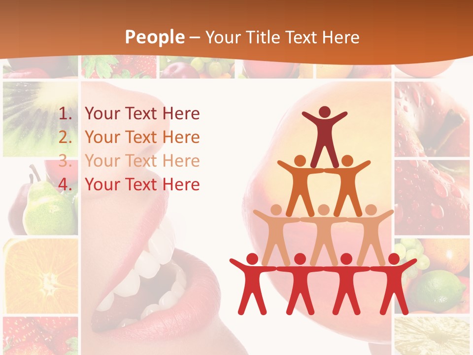 Background Pretty Banana PowerPoint Template