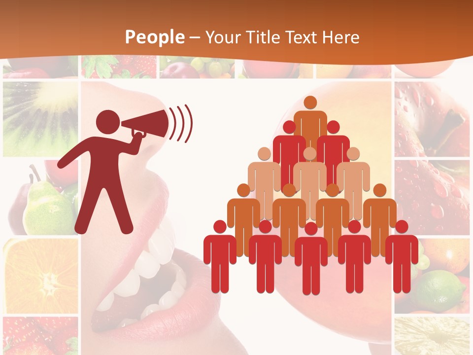 Background Pretty Banana PowerPoint Template