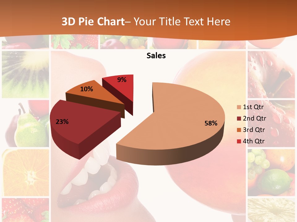 Background Pretty Banana PowerPoint Template
