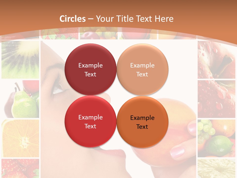 Frame Young Diet PowerPoint Template