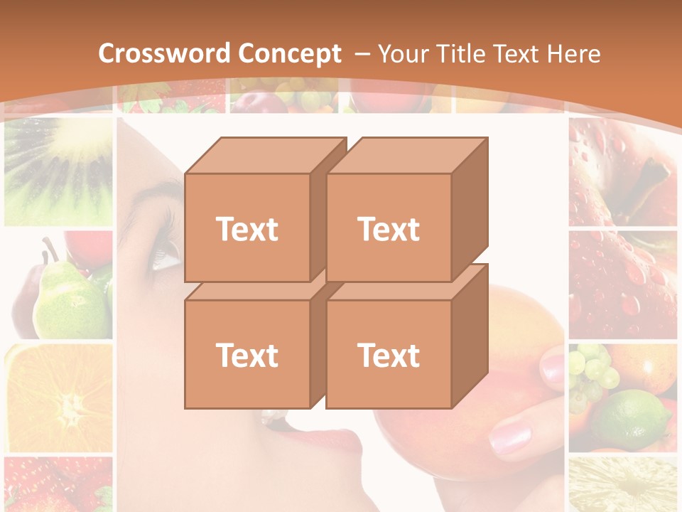 Frame Young Diet PowerPoint Template