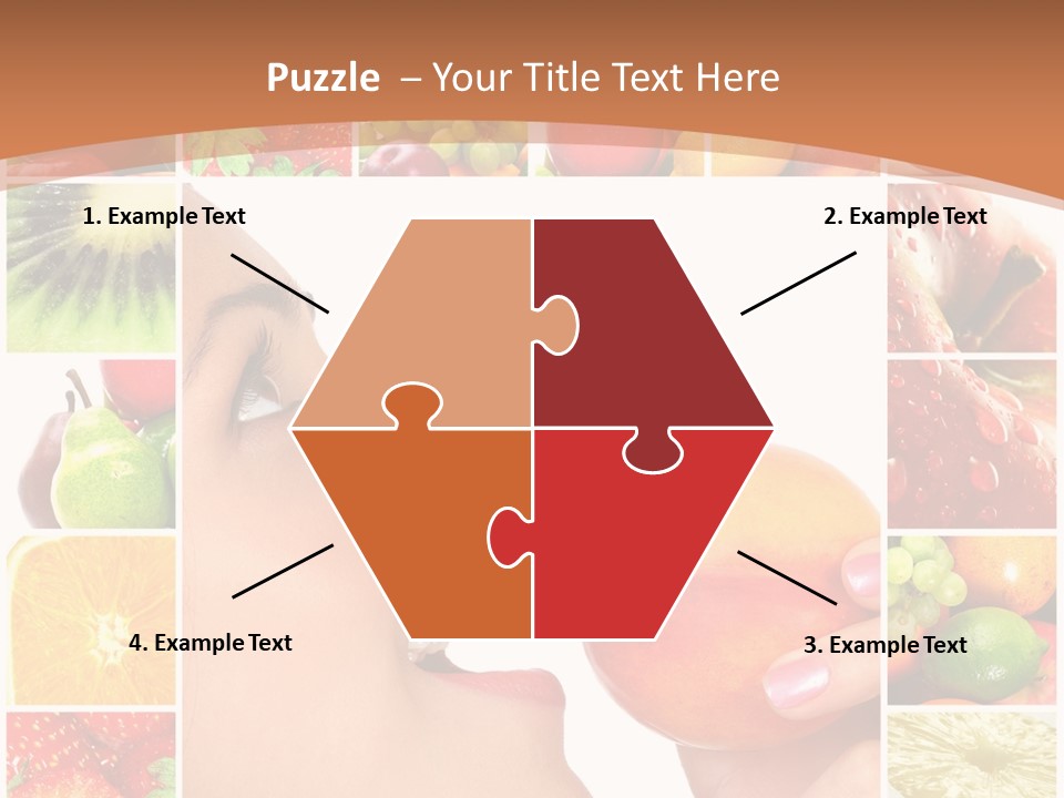 Frame Young Diet PowerPoint Template