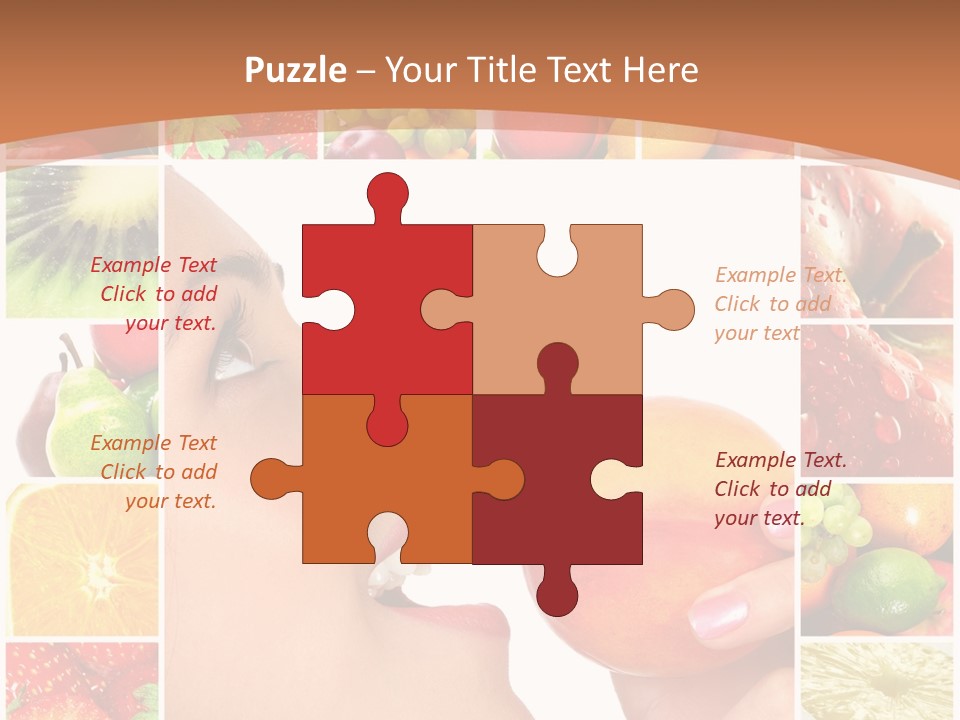 Frame Young Diet PowerPoint Template