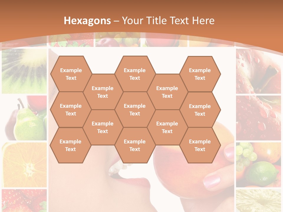 Frame Young Diet PowerPoint Template