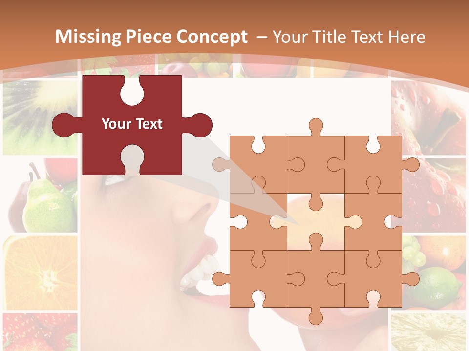 Frame Young Diet PowerPoint Template