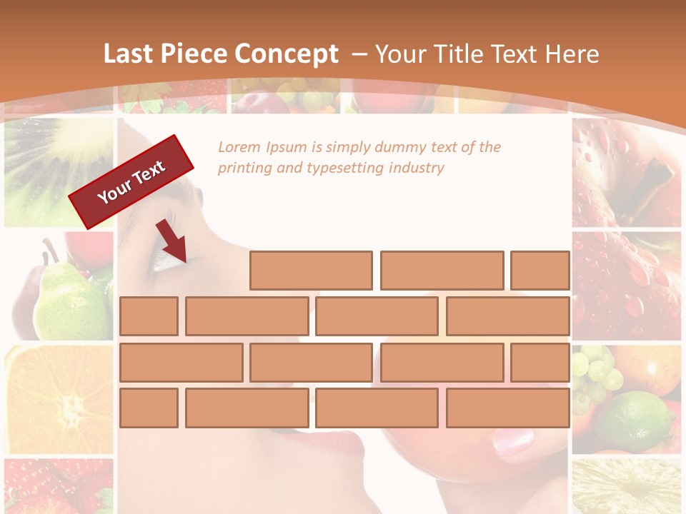 Frame Young Diet PowerPoint Template