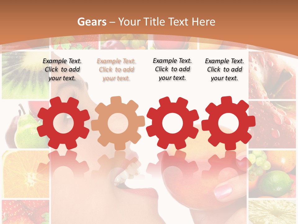 Frame Young Diet PowerPoint Template