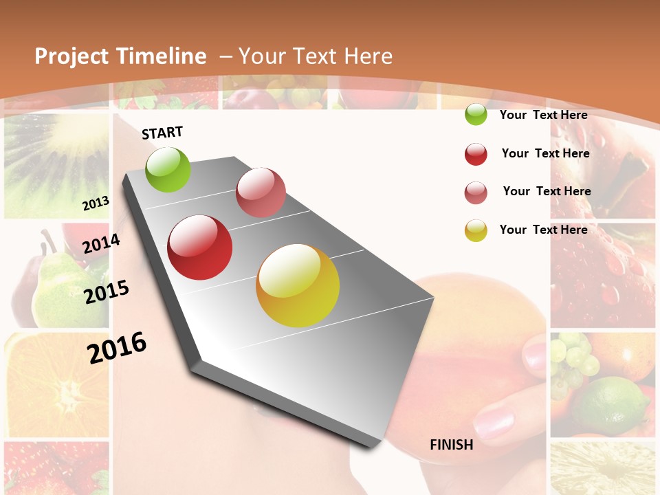 Frame Young Diet PowerPoint Template