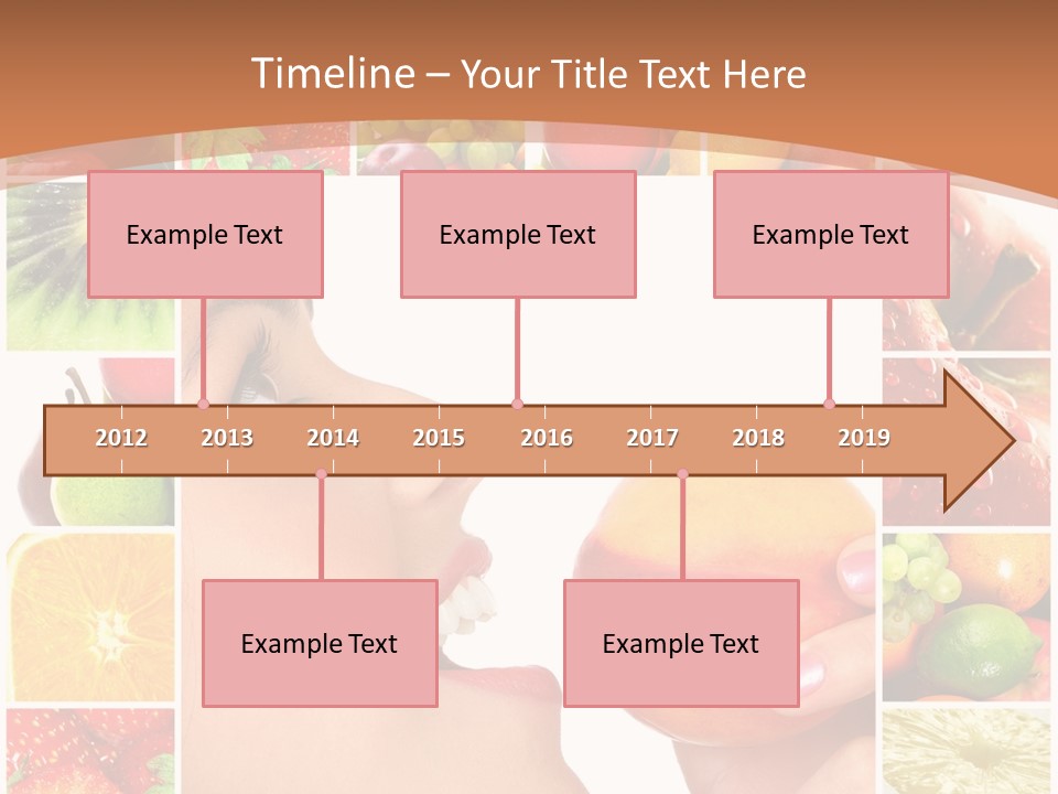 Frame Young Diet PowerPoint Template