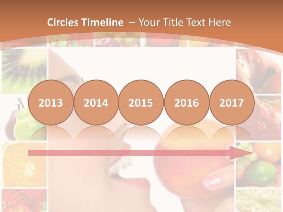 Frame Young Diet PowerPoint Template