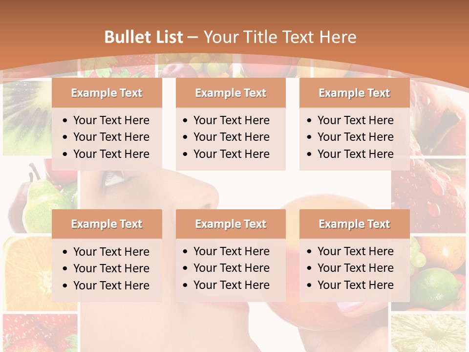 Frame Young Diet PowerPoint Template