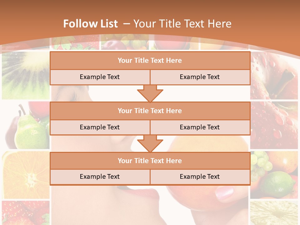 Frame Young Diet PowerPoint Template