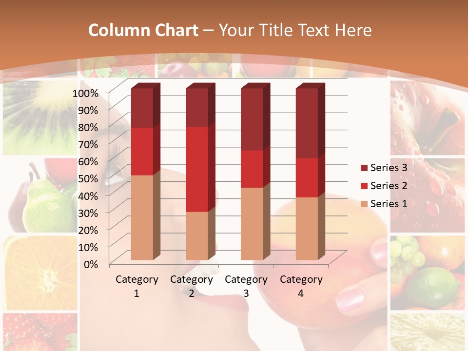 Frame Young Diet PowerPoint Template