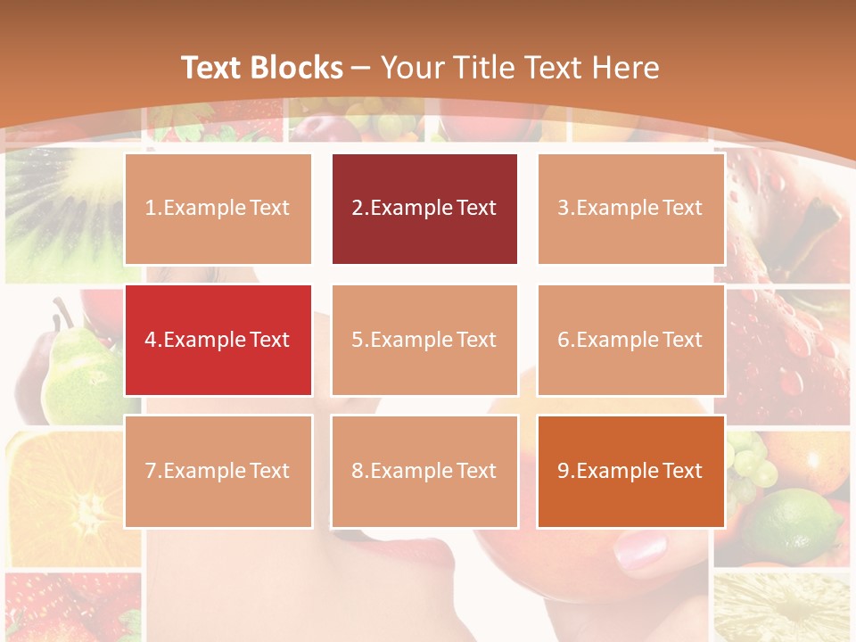 Frame Young Diet PowerPoint Template