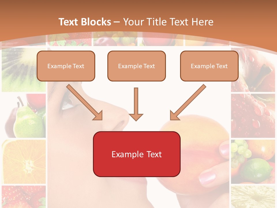Frame Young Diet PowerPoint Template