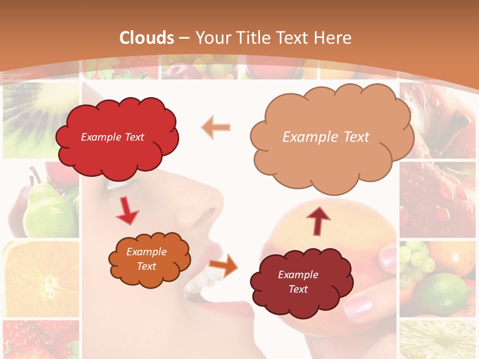 Frame Young Diet PowerPoint Template