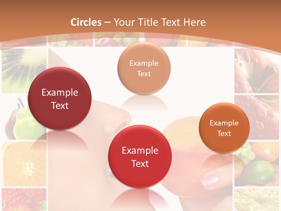 Frame Young Diet PowerPoint Template