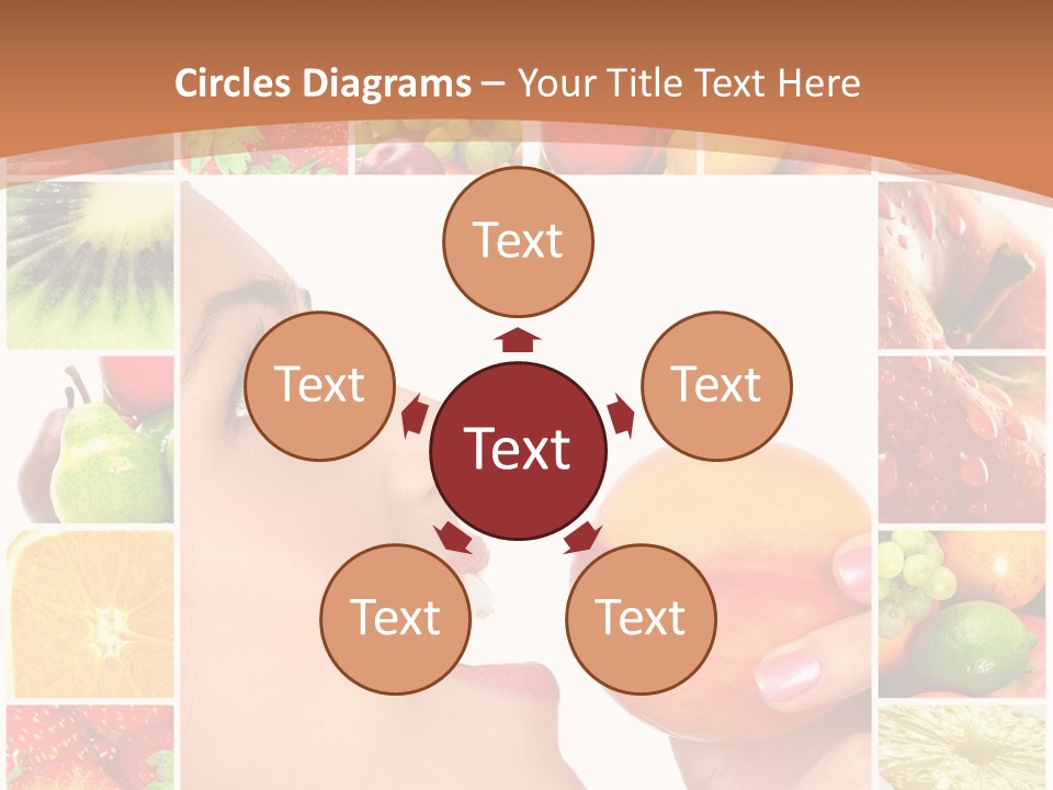 Frame Young Diet PowerPoint Template