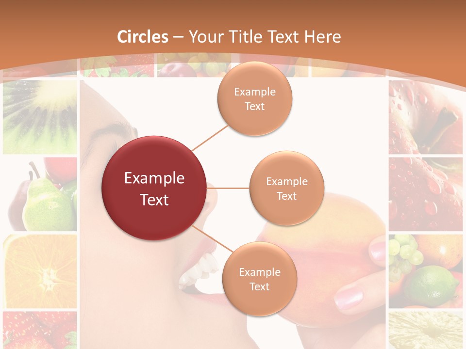 Frame Young Diet PowerPoint Template